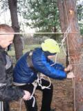 Школярі Краснолиманщини змагалися в спортивному туризмі