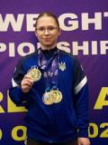 Важкоатлетка Донеччини Ольга Івженко – втретє поспіль абсолютна чемпіонка Європи серед молоді