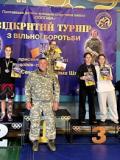 Юна борчиня Донеччини Сніжана Істраткіна здобула «золото» на змаганнях у Полтаві