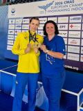 Тетяна Пеніна здобула два «золота» і «бронзу» на чемпіонаті Європи з підводного спорту в Греції
